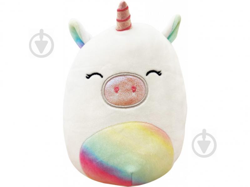 Мягкая игрушка Jazwares Squishmallows Белый единорог София 20 см разноцветный SQIF20-8WU - фото 1