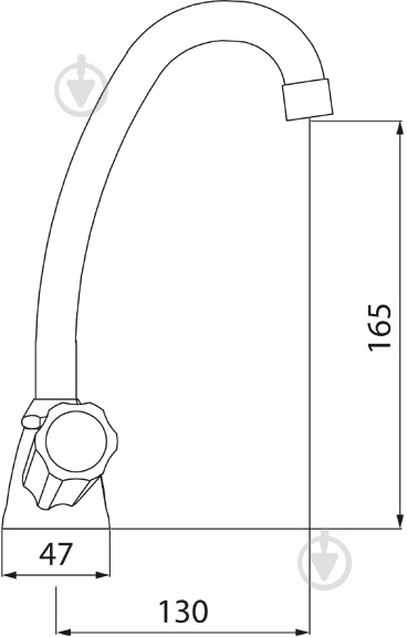 Смеситель для умывальника Ferro Standard BST 2 - фото 5