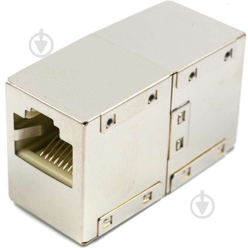 Конектор PowerPlant RJ45 для UTP CAT5E екранований (TV992140) - фото 1