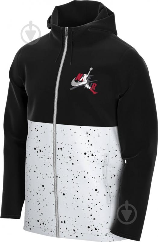 Ветровка мужская Nike M J JM CLSCS WINDWEAR JKT CT9368-010 р.XL черная - фото 1 Ветровка мужская Nike M J JM CLSCS WINDWEAR JKT CT9368-010 р.XL черная - фото 1