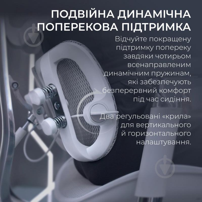 Кресло офисное Sihoo DORO S300 Mesh Light Grey черный - фото 17 Кресло офисное Sihoo DORO S300 Mesh Light Grey черный - фото 17