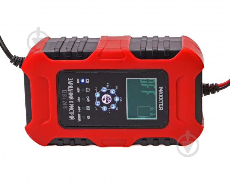 Автомобільний зарядний пристрій Maxxter 10 А (MX-CHR-1224V10A) - фото 2