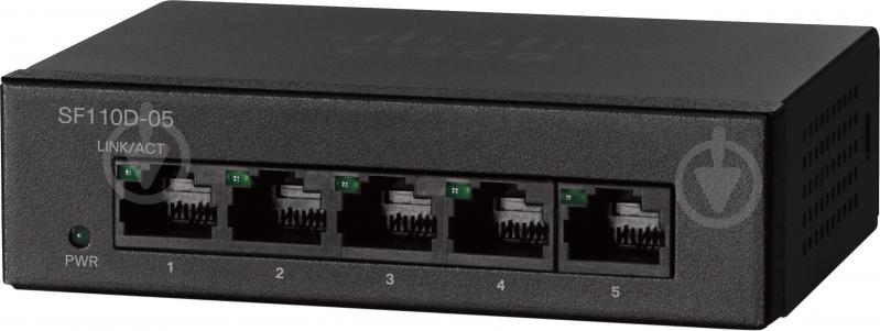 Комутатор Cisco SF110D-05-EU - фото 1