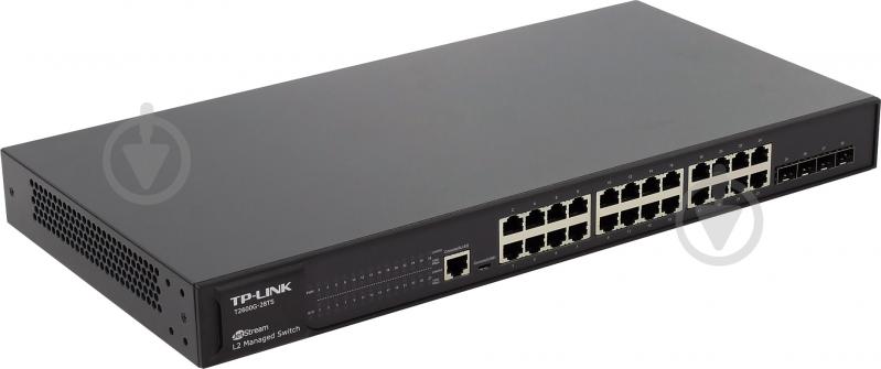 Комутатор TP-Link T2600G-28TS - фото 1 Комутатор TP-Link T2600G-28TS - фото 1