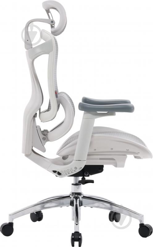 Кресло офисное Sihoo DORO C300L Mesh White (DORO-C300L-A3-102) белый - фото 3