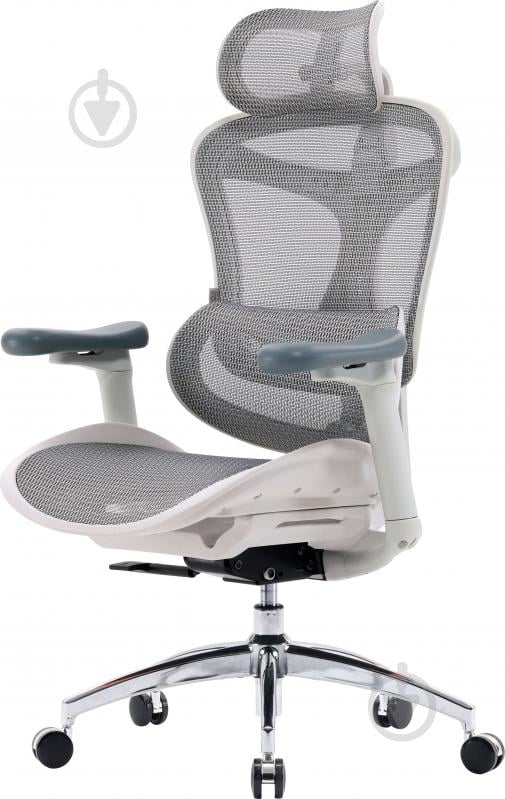 Кресло офисное Sihoo DORO C300L Mesh White (DORO-C300L-A3-102) белый - фото 2