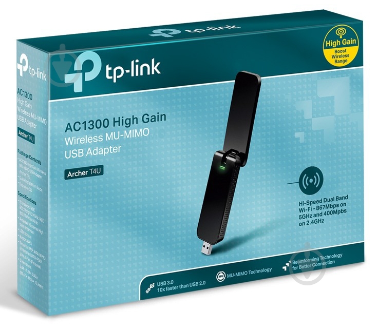 Wi-Fi-адаптер TP-Link ARCHER-T4U - фото 5