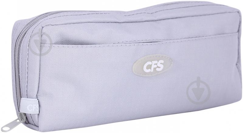 Пенал Classic Gray CF85321 Cool For School светло-серый - фото 1 Пенал Classic Gray CF85321 Cool For School светло-серый - фото 1