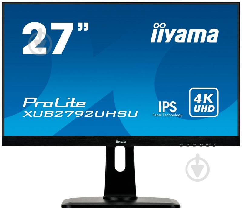 Монитор Iiyama ProLite 27" (XUB2792UHSU-B1 C) - фото 1 Монитор Iiyama ProLite 27" (XUB2792UHSU-B1 C) - фото 1