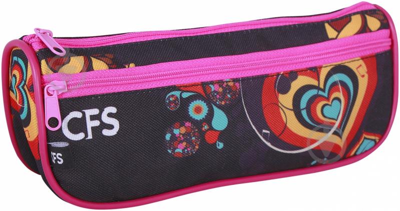 Пенал Abstraction CF85308 Cool For School чорний - фото 1 Пенал Abstraction CF85308 Cool For School чорний - фото 1