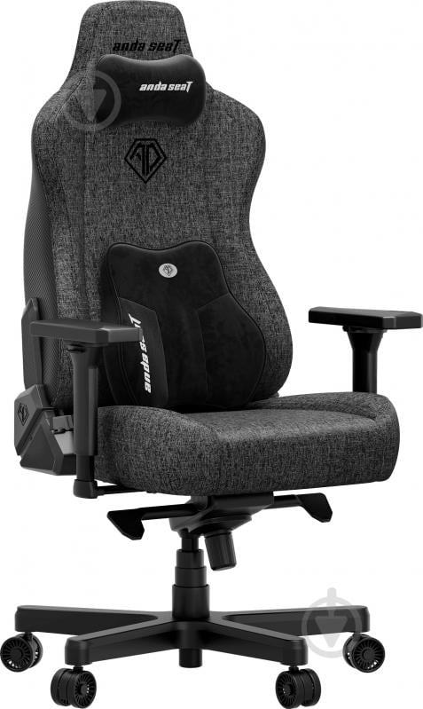 Крісло ігрове Anda Seat Kaiser 3E XL Dark Grey Fabric сірий - фото 2 Крісло ігрове Anda Seat Kaiser 3E XL Dark Grey Fabric сірий - фото 2