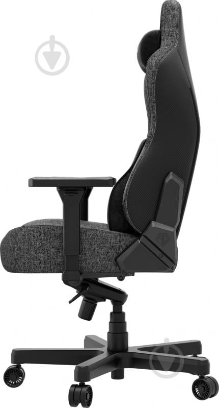Крісло ігрове Anda Seat Kaiser 3E XL Dark Grey Fabric сірий - фото 6 Крісло ігрове Anda Seat Kaiser 3E XL Dark Grey Fabric сірий - фото 6