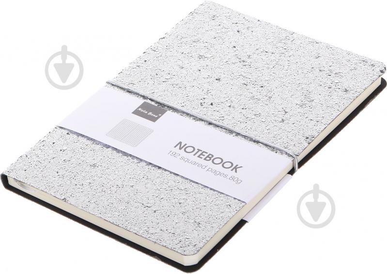Блокнот Гламур А5 96 лист. серебряный - фото 3