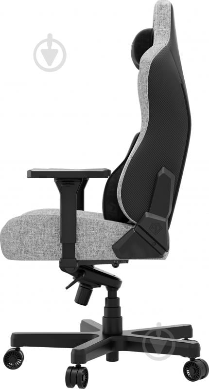 Крісло ігрове Anda Seat Kaiser 3E XL Grey Fabric сірий - фото 6