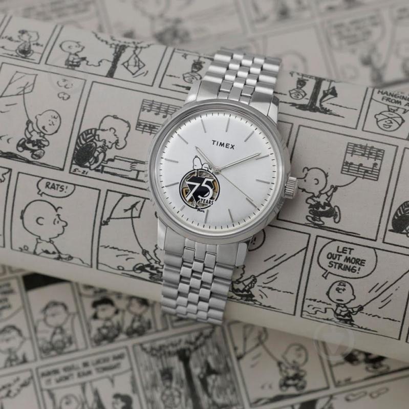 Наручний годинник Peanuts Timex silver (Tx2y45000) - фото 2