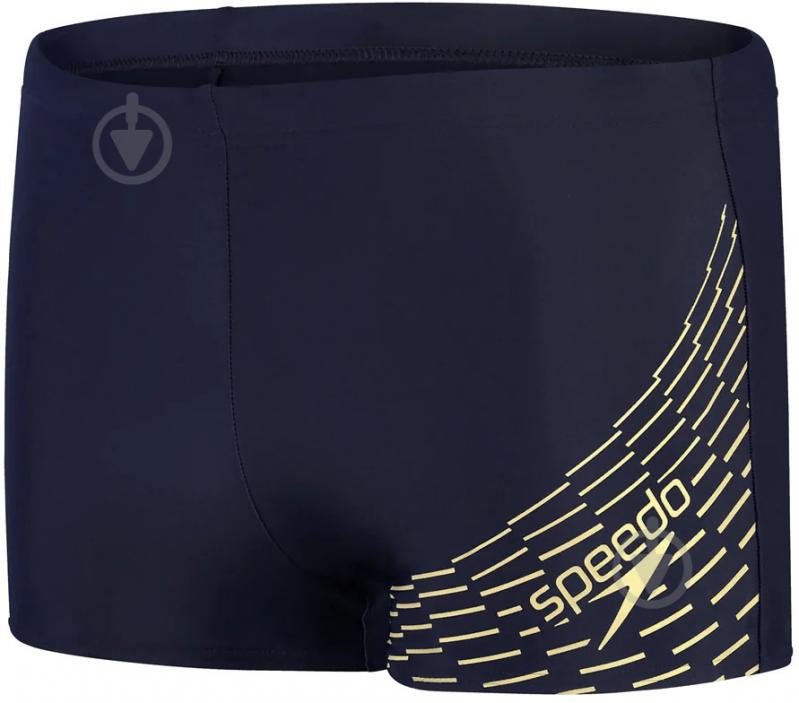 Плавки Speedo MEDLEY LOGO ASHT AM NAVY/GREEN 8-1135406872 р.38 черный - фото 7