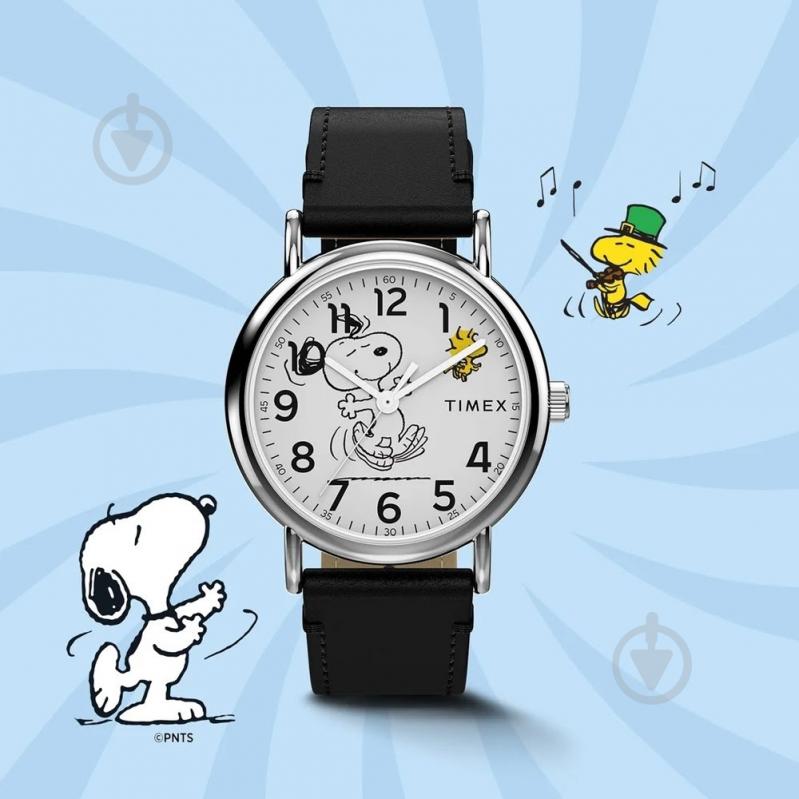 Наручные часы Peanuts Timex silver (Tx2y31000) - фото 2 Наручные часы Peanuts Timex silver (Tx2y31000) - фото 2