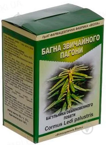 Багна звичайного пагони в пач. с внут. пак - фото 1 Багна звичайного пагони в пач. с внут. пак - фото 1
