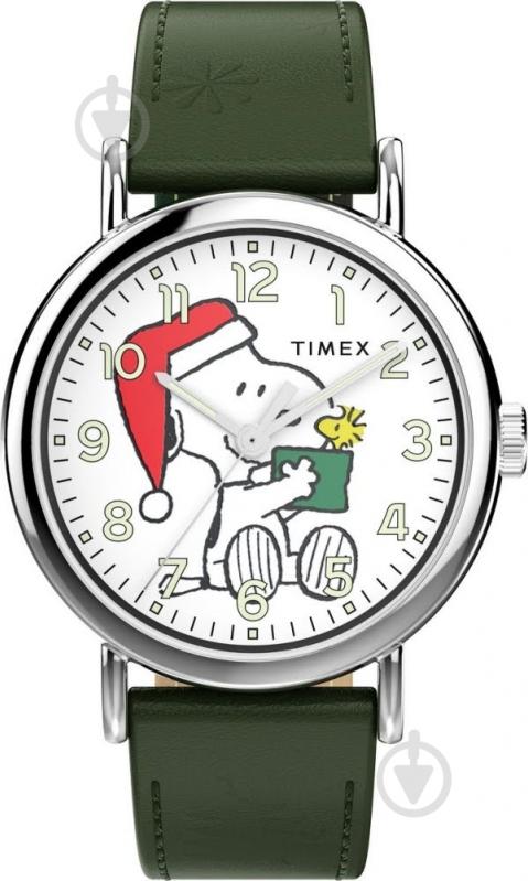 Наручные часы Peanuts Timex silver (Tx2y12400) - фото 1