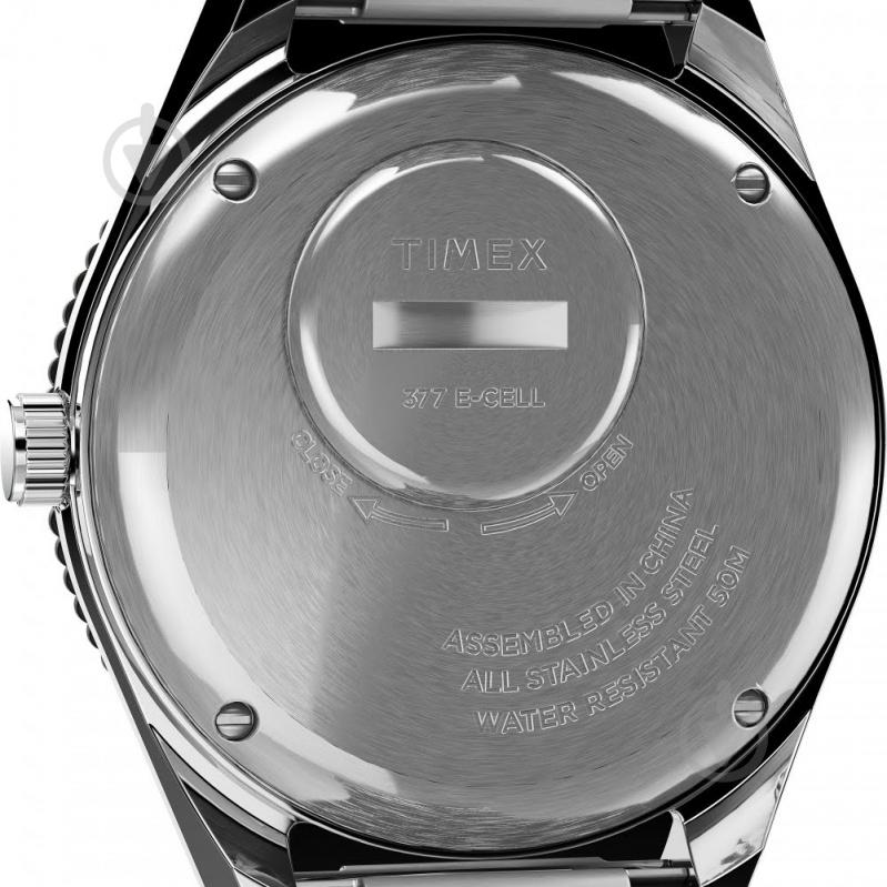 Наручний годинник Q Series Timex silver (Tx2v00100) - фото 6