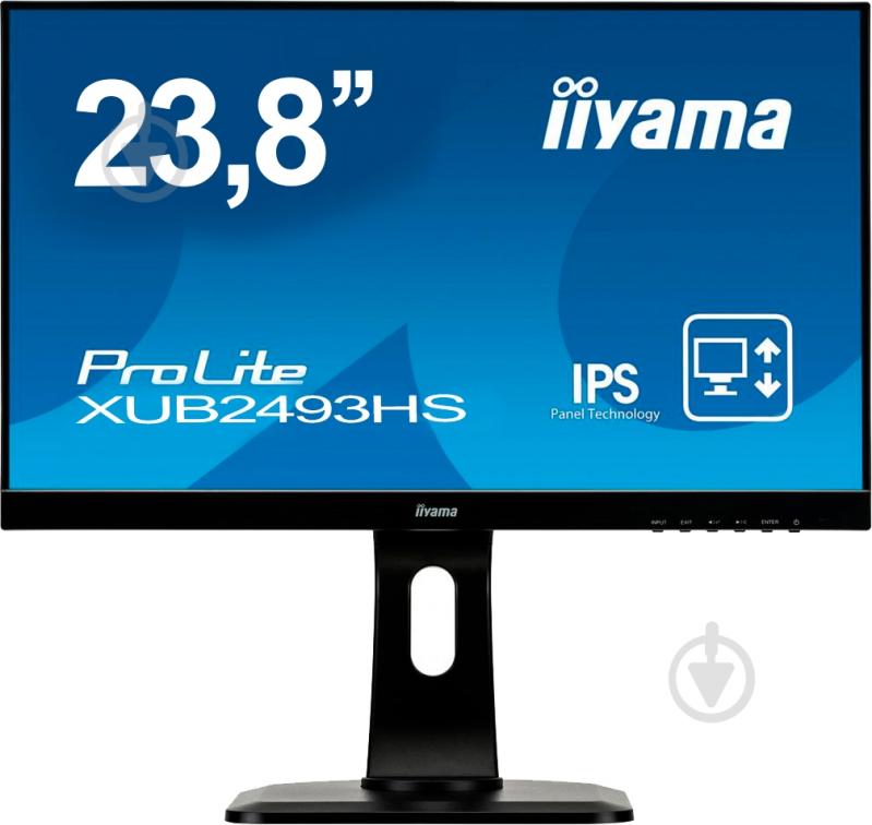 Монитор Iiyama ProLite 23,8" (XUB2493HS-B1) - фото 2
