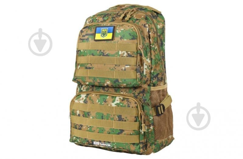 Рюкзак тактичний Fishing ROI камуфляжний 40L, з системою Molle - фото 1 Рюкзак тактичний Fishing ROI камуфляжний 40L, з системою Molle - фото 1