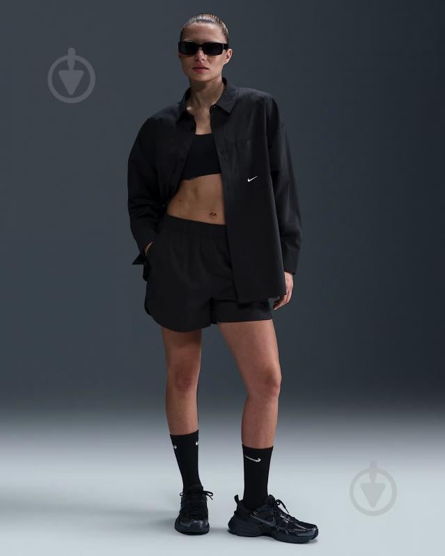 Рубашка Nike W NSW NK CHLL PPLN LS BTN TOP HJ0715-011 р. XL черный - фото 2 Рубашка Nike W NSW NK CHLL PPLN LS BTN TOP HJ0715-011 р. XL черный - фото 2