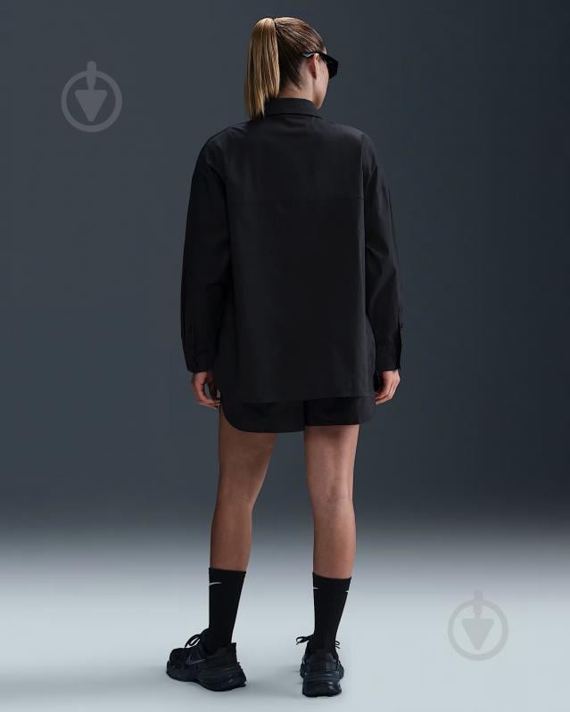 Рубашка Nike W NSW NK CHLL PPLN LS BTN TOP HJ0715-011 р. XL черный - фото 3 Рубашка Nike W NSW NK CHLL PPLN LS BTN TOP HJ0715-011 р. XL черный - фото 3