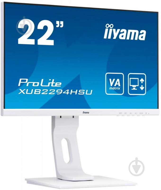 Монитор Iiyama ProLite 21,5" (XUB2294HSU-W1) - фото 3