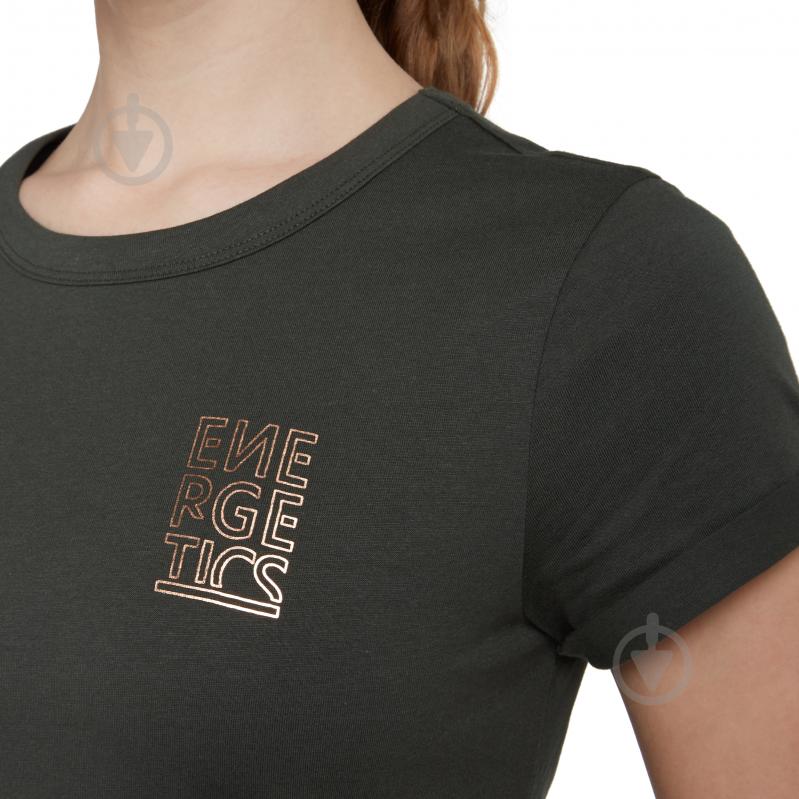 Футболка Energetics Java wms 294564-782 р.2XS темно-зеленый - фото 4