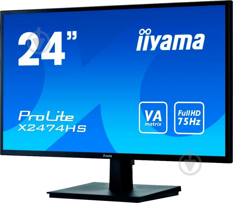 Монитор Iiyama ProLite 23,6" (X2474HS-B2) - фото 1