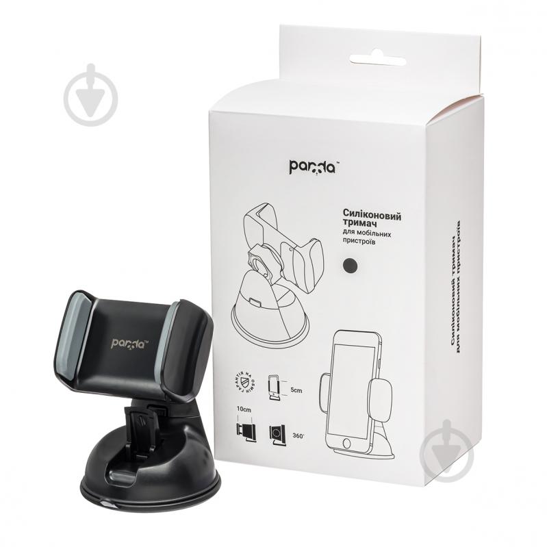 Держатель для телефона panda® CH04 черный - фото 2 Держатель для телефона panda® CH04 черный - фото 2