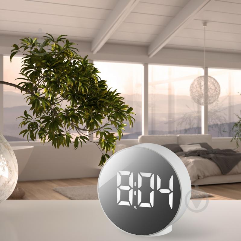 Будильник MyTime Echo FXR Black (8010071CM3WHI) Bresser - фото 3 Будильник MyTime Echo FXR Black (8010071CM3WHI) Bresser - фото 3