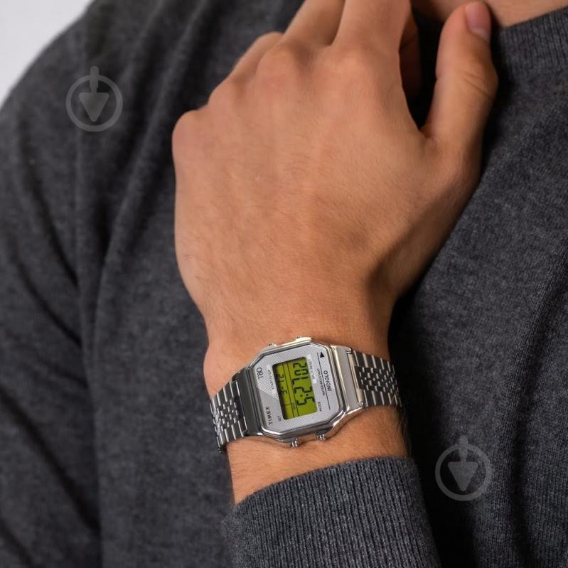 Наручные часы T80 Timex silver (Tx2r79300) - фото 2