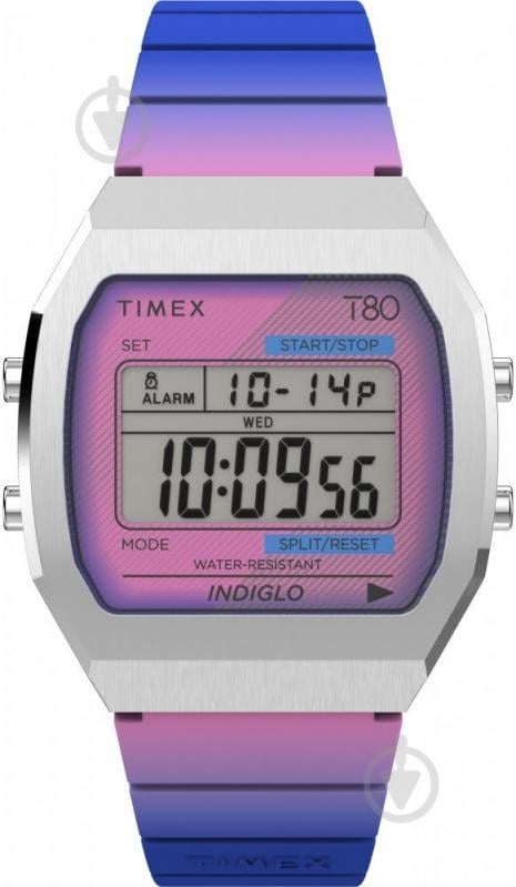 Наручные часы T80 Timex silver (Tx2v74600) - фото 1