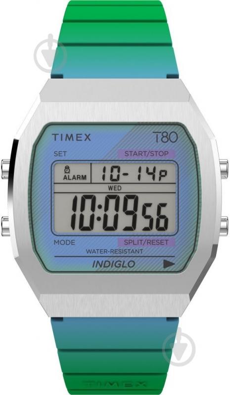 Наручные часы T80 Timex silver (Tx2v74500) - фото 1