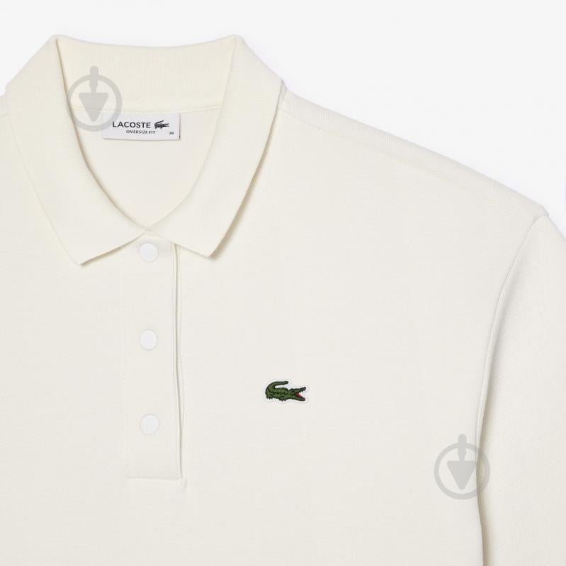 Поло Lacoste PF166070V р.L белый - фото 8 Поло Lacoste PF166070V р.L белый - фото 8