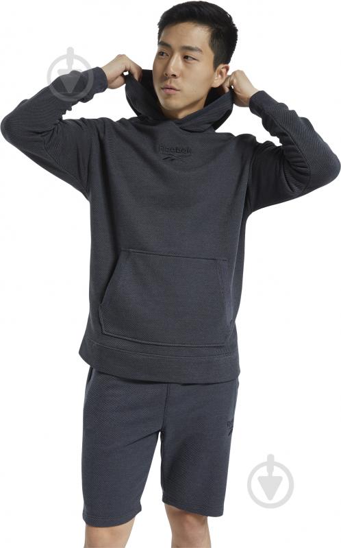 Джемпер Reebok FU3224 р. 2XL черный - фото 1