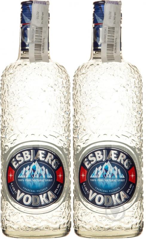 Горілка Esbjaerg набір 1+1 шт 0,7 л - фото 1