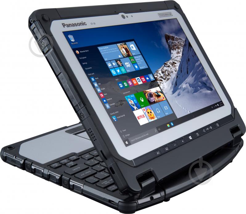 Ноутбук Panasonic ToughBook CF-20 10,1" (CF-20A0205T9) silver/black - фото 6