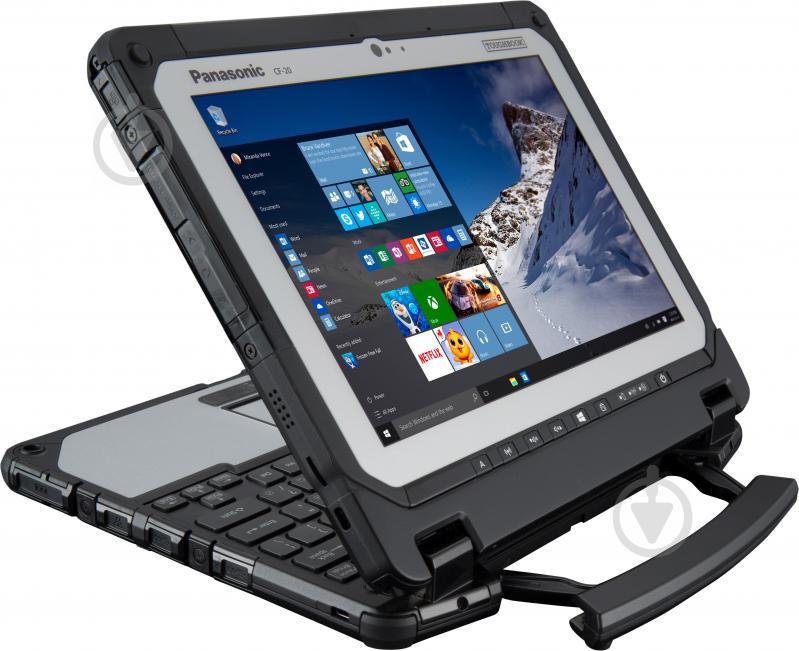 Ноутбук Panasonic ToughBook CF-20 10,1" (CF-20A0205T9) silver/black - фото 7