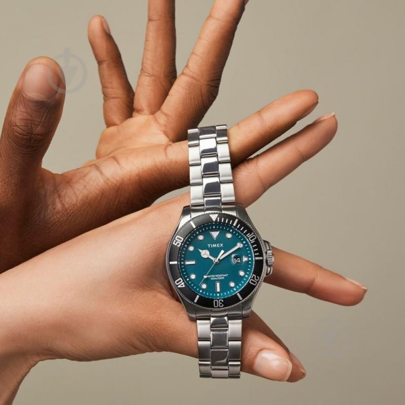 Наручные часы Harborside Coast Timex silver (Tx2v91900) - фото 5 Наручные часы Harborside Coast Timex silver (Tx2v91900) - фото 5