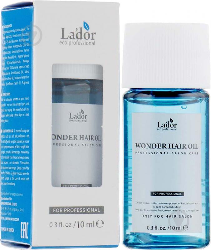 Масло для волос Lador Wonder Hair Oil Питание и увлажнение 10 мл - фото 1