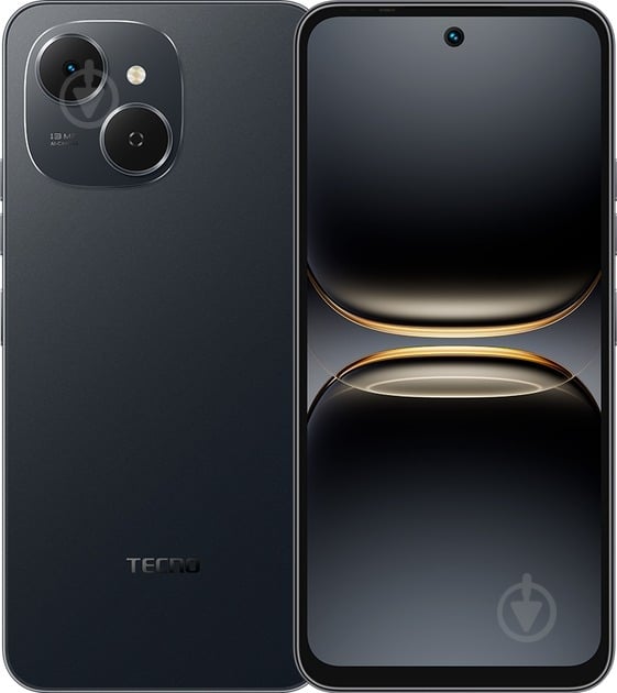 Смартфон Tecno Spark 40C (KM4k) 4/128GB ink black (4894947092459) - фото 1 Смартфон Tecno Spark 40C (KM4k) 4/128GB ink black (4894947092459) - фото 1