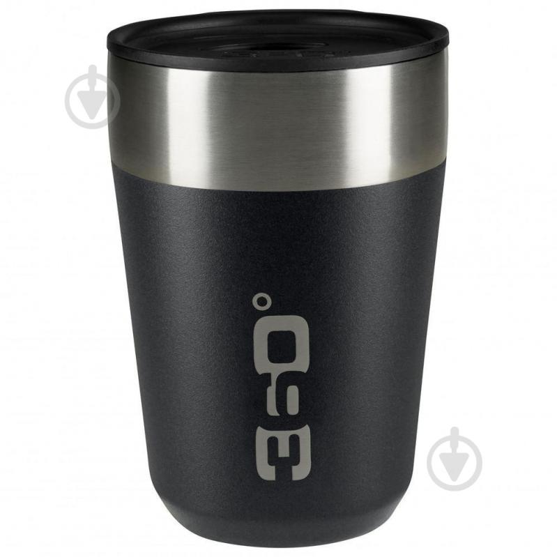 Термочашка 360 degrees Vac Sstl Tvl Mug Reg 355 мл 360BOTTVLREGBK черный - фото 1