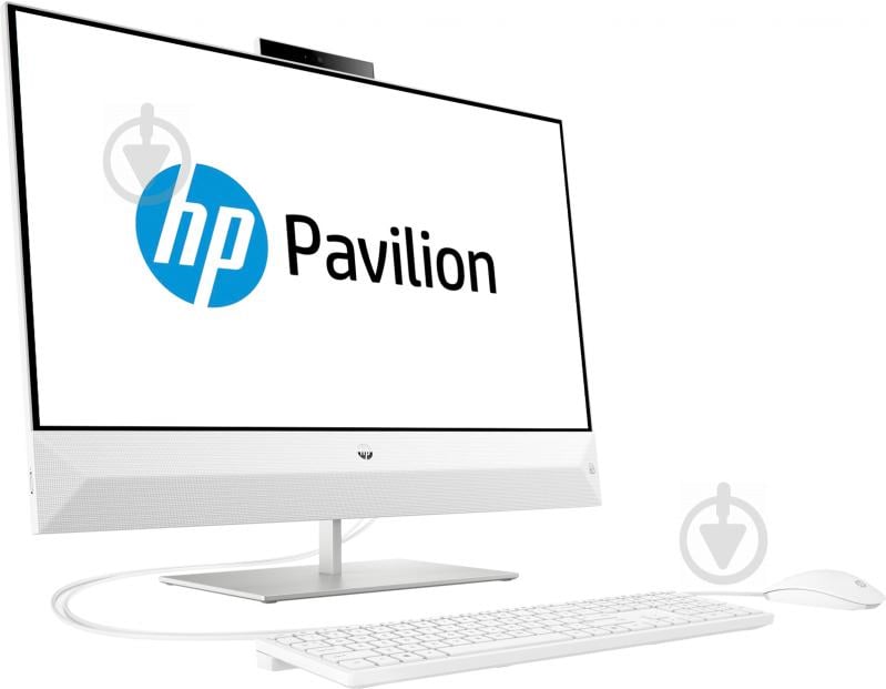 Моноблок HP Pavilion All-in-One 23,8" (5QY62EA) white xa0041ur - фото 9