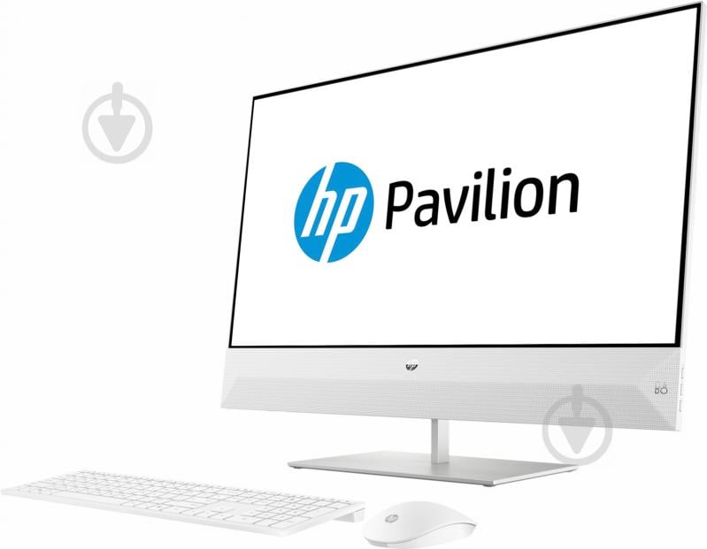 Моноблок HP Pavilion All-in-One 23,8" (5QY62EA) white xa0041ur - фото 3