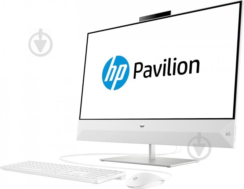 Моноблок HP Pavilion All-in-One 23,8" (5QY62EA) white xa0041ur - фото 4