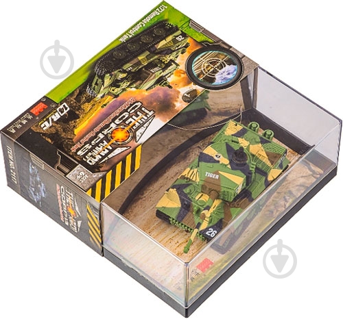 Танк на р/у Great Wall Toys Tiger микро со звуком хаки зеленый 1:72 GWT2117-1 - фото 6