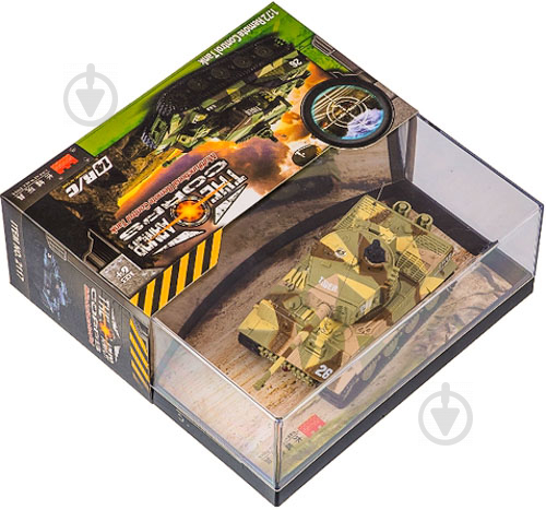 Танк на р/к Great Wall Toys Tiger мікро зі звуком хакі коричневий 1:72 GWT2117-2 - фото 6